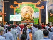 Ngày thứ 4 tu học: Gieo hạt giống “khiêm cung” cho khoá sinh khoá tu mùa hè tại chùa Bằng