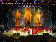 Sâu lắng đêm nghệ thuật “Ánh đạo trong đời” năm 2025 chùa Khai Nguyên