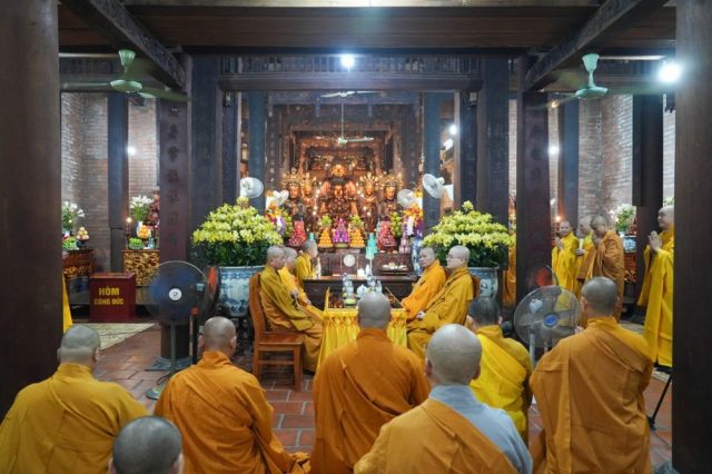 Trang nghiêm Lễ tạ pháp tại trường Hạ chùa Bà Đá Trang nghiêm Lễ tạ pháp tại trường Hạ chùa Bà Đá