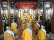 Hạ trường chùa Quang Minh – Văn Điển trang nghiêm tổ chức lễ Tạ pháp Hạ trường chùa Quang Minh - Văn Điển trang nghiêm tổ chức lễ Tạ pháp