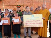 Giáo hội Phật giáo Việt Nam tỉnh Lào Cai hỗ trợ đồng bào vùng lũ Điện Biên
