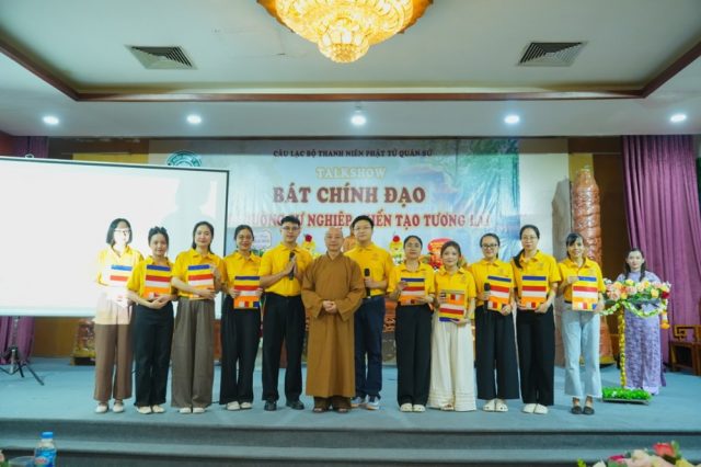 CLB Thanh thiếu niên Phật tử Quán Sứ tổ chức talkshow Bát Chính Đạo – Định hướng sự nghiệp – Kiến tạo tương lai