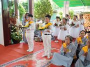 Đồng Tháp: Lễ Tạ pháp – Dâng Ca sa tại Trường hạ Thiên Phước