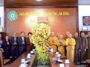 Lâm Đồng: Lãnh đạo tỉnh chúc mừng Đại lễ Vu lan – Báo hiếu PL. 2569 đến Ban Trị sự