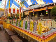 Trang nghiêm Lễ Mông Sơn Thí Thực tại Hạ trường chùa Thầy Trang nghiêm Lễ Mông Sơn Thí Thực tại Hạ trường chùa Thầy