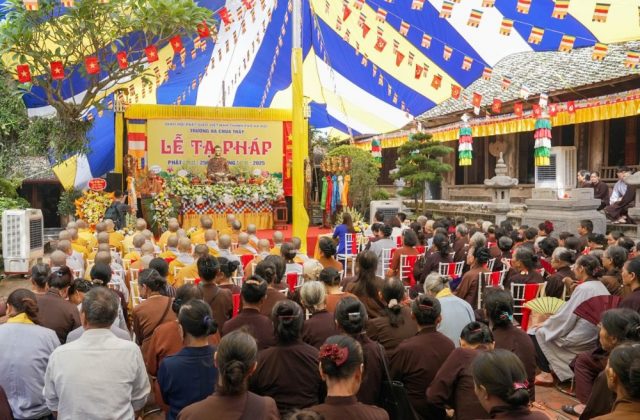 Lễ tạ Pháp tại Hạ trường chùa Thầy khép lại thành tựu viên mãn