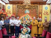 Hà Nội: Giám đốc Sở Dân tộc và Tôn giáo Thành phố chúc mừng lãnh đạo GHPGVN nhân mùa Vu Lan PL.2569-DL.2025.