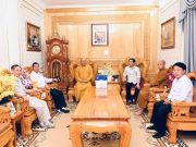 Lào: Phật giáo tỉnh Thanh Hóa thăm và tặng quà tại trường nội trú tỉnh Hủa Phăn