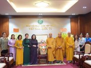 Đảng ủy Phường Hòa Hưng chúc mừng Đại lễ Vu lan đến Phật giáo TP.HCM