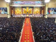 Xúc động lễ Bông hồng cài áo Vu Lan 2025 tại chùa Khai Nguyên