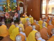 Đà Nẵng: Chư Ni các trú xứ tác pháp Tự tứ tại Hạ trường Bảo Quang