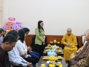 Đồng Tháp: Phật giáo tỉnh đón tiếp Đoàn công tác Ban Chỉ đạo đến thăm và làm việc