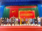 Ban TTTT GHPGVN TP Hà Nội trao 1.000 phần quà hỗ trợ bà con vùng lũ xã Điềm Thụy (Thái Nguyên) Ban TTTT GHPGVN TP Hà Nội trao 1.000 phần quà hỗ trợ bà con vùng lũ xã Điềm Thụy (Thái Nguyên)