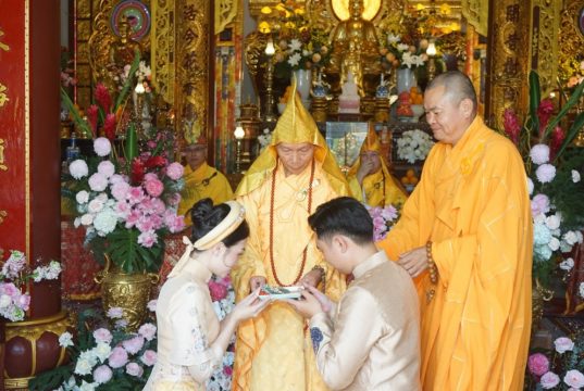 Lễ hằng thuận cho Phật tử tại chùa Huệ Quang – Ngũ Hành Sơn