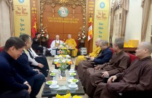 Đoàn Phật giáo Viên Hàn Quốc thăm Trụ sở Trung ương GHPGVN