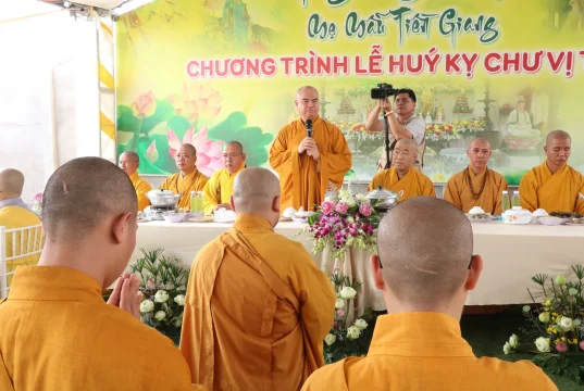 Đồng Tháp: Chùa Hưng Long Hiệp kị chư vị tiền nhiệm trụ trì