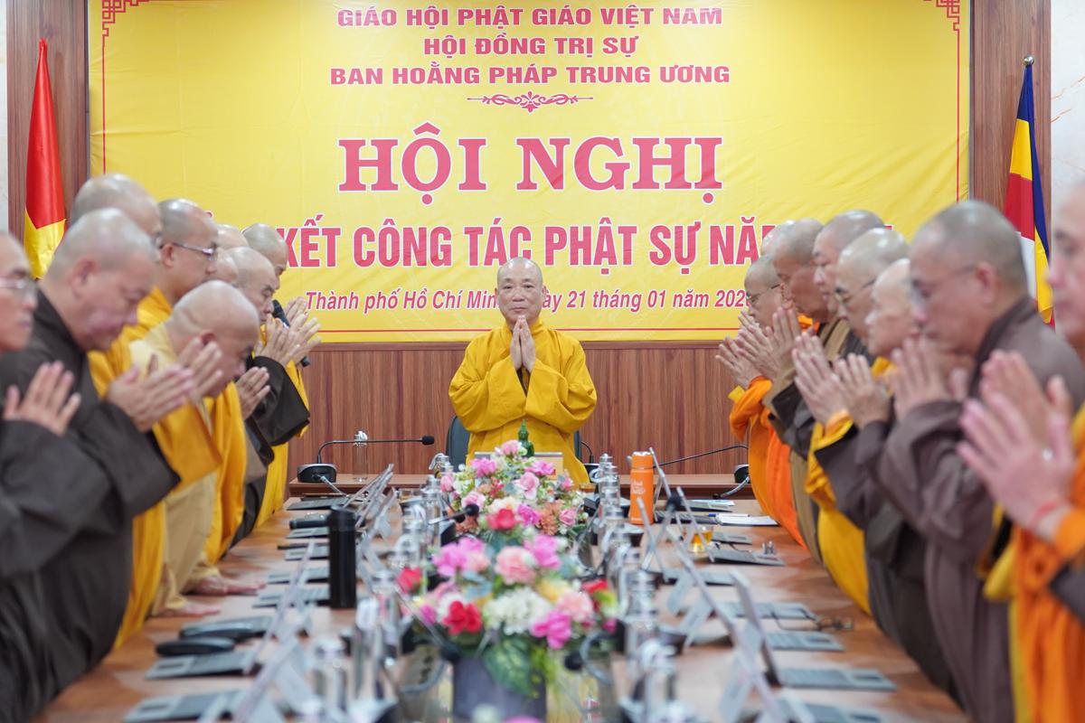 Hoằng pháp giữa dòng chảy thời đại: Ban Hoằng pháp TW GHPGVN tổng kết công tác Phật sự năm 2025插图1