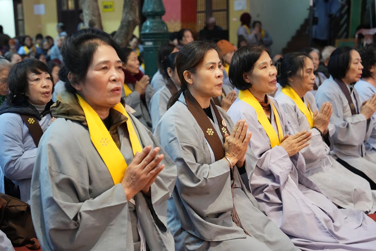 Hà Nội: Lễ kỷ niệm ngày Đức Phật Thành đạo và 28 năm hình thành Đạo tràng Pháp Hoa miền Bắc tại chùa Bằng插图5