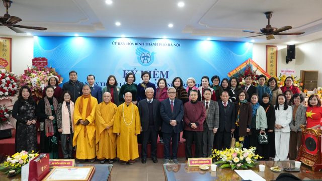 Lễ kỷ niệm 40 năm ngày thành lập Ủy ban Hòa bình thành phố Hà Nội插图