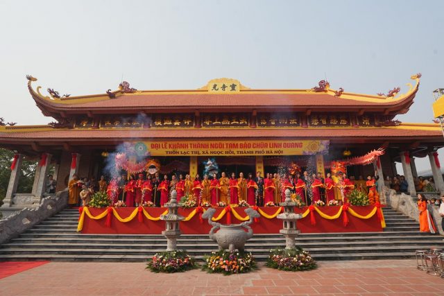Lễ Khánh thành ngôi Đại hùng Bảo điện chùa Lạc Thị – Dấu ấn tâm linh giữa lòng đất cổ Ngọc Hồi插图