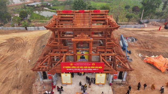 Lễ Thượng Lương công trình tu bổ, tôn tạo di tích chùa Phúc Lâm cổ – Dấu ấn đạo tâm chốn cổ tự插图