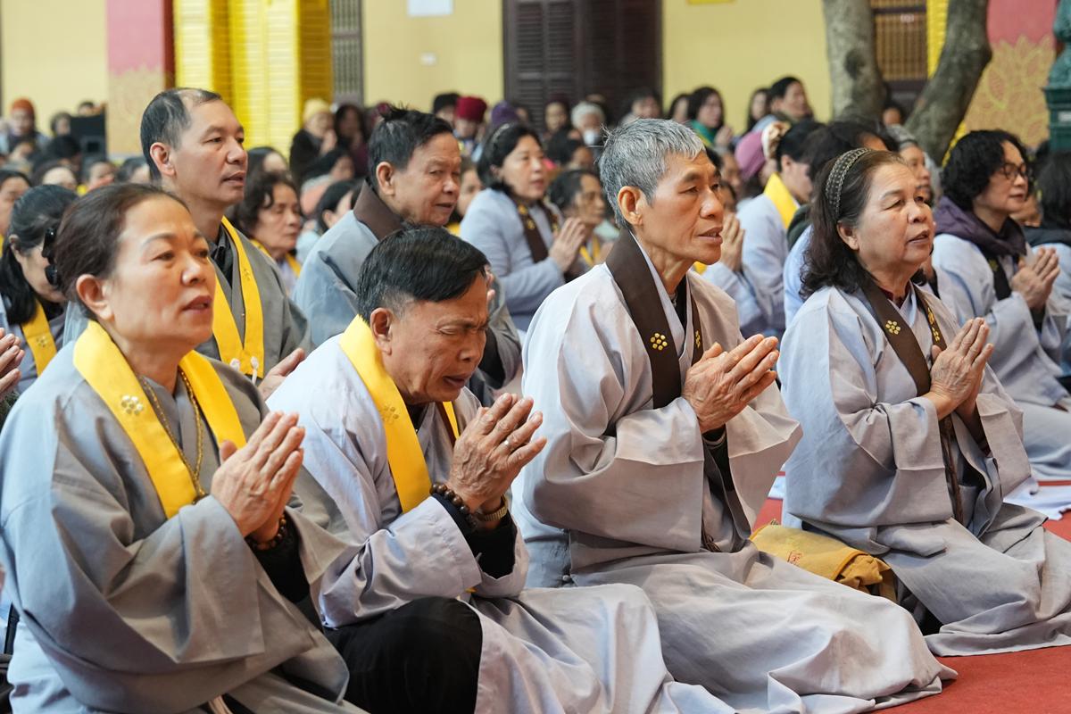 Hà Nội: Lễ kỷ niệm ngày Đức Phật Thành đạo và 28 năm hình thành Đạo tràng Pháp Hoa miền Bắc tại chùa Bằng插图73