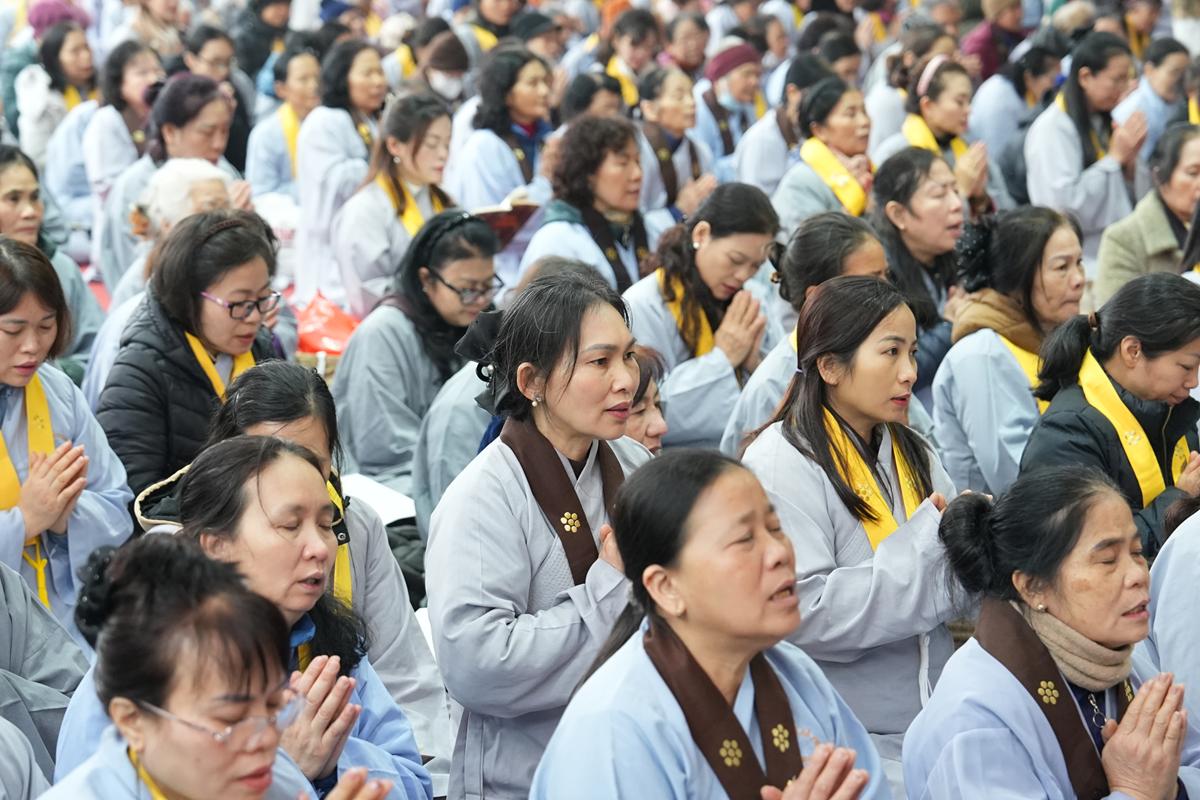 Hà Nội: Lễ kỷ niệm ngày Đức Phật Thành đạo và 28 năm hình thành Đạo tràng Pháp Hoa miền Bắc tại chùa Bằng插图76