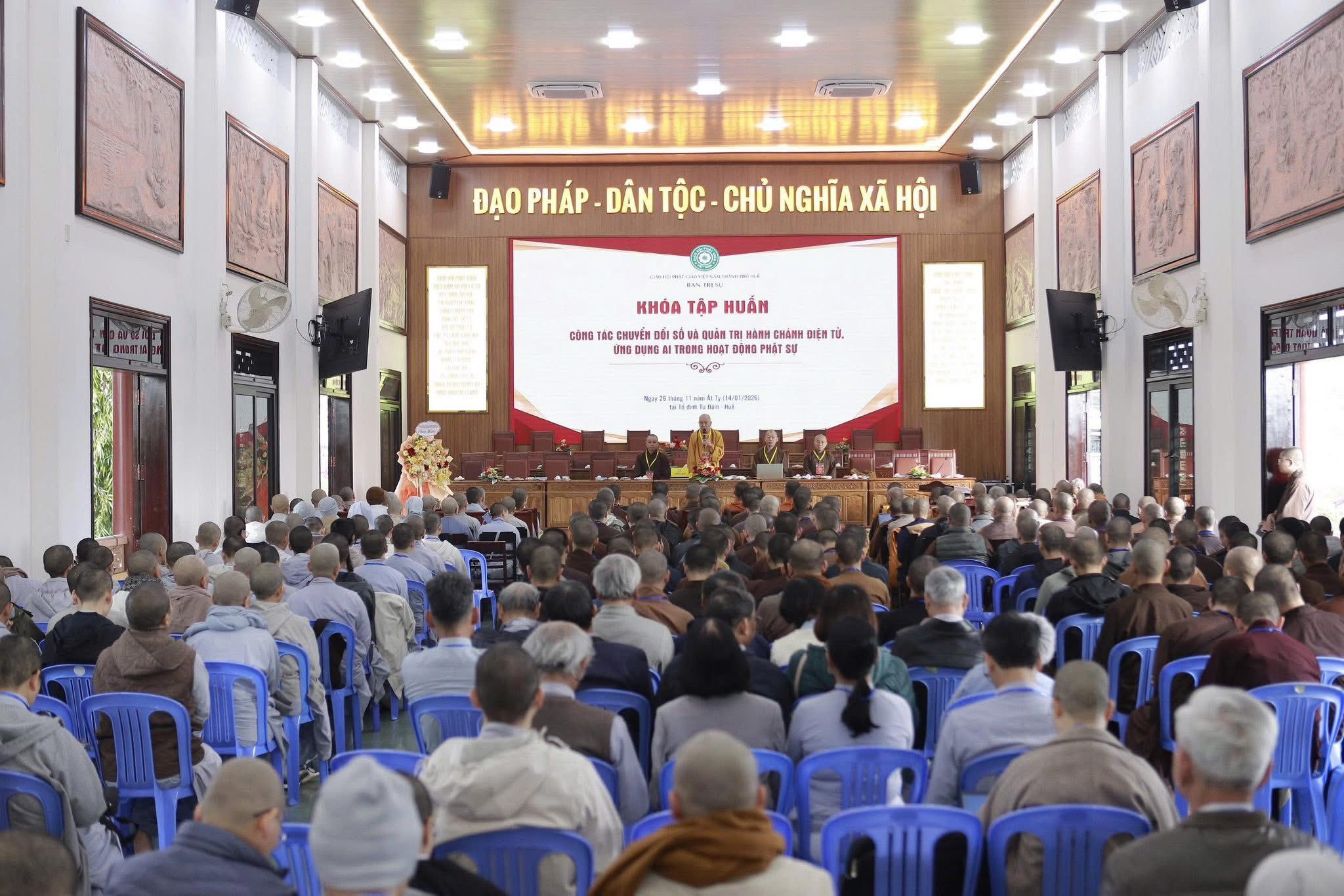 Văn phòng 2 GHPGVN hướng dẫn ứng dụng Trí tuệ nhân tạo vào hành chính và hoằng pháp cho Phật giáo TP. Huế插图4