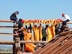 Hải Phòng: Lễ an vị long cốt ngôi Đại Hùng Bảo Điện chùa Hòa Liễu