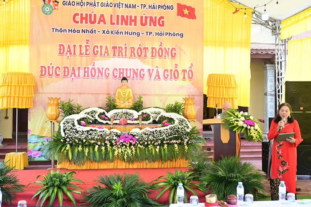 Hải Phòng: Lễ rót đồng đúc Đại hồng chung tại chùa Linh Ứng (chùa Hòa Nhất)插图19