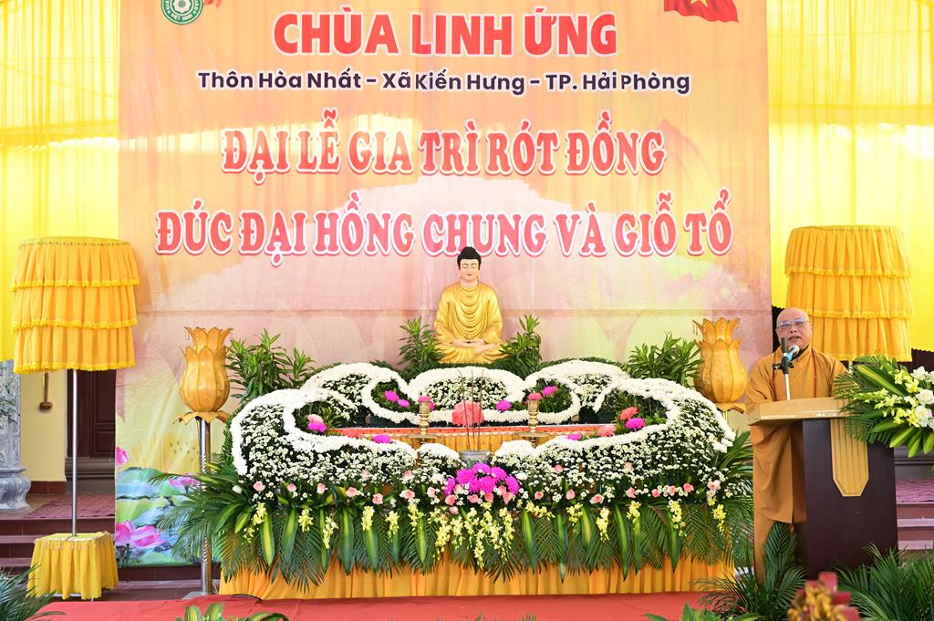 Hải Phòng: Lễ rót đồng đúc Đại hồng chung tại chùa Linh Ứng (chùa Hòa Nhất)插图48