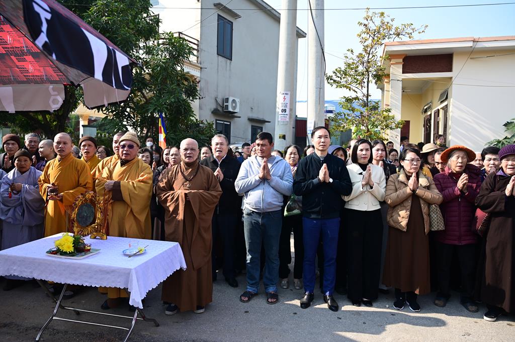 Hải Phòng: Lễ rót đồng đúc Đại hồng chung tại chùa Linh Ứng (chùa Hòa Nhất)插图9