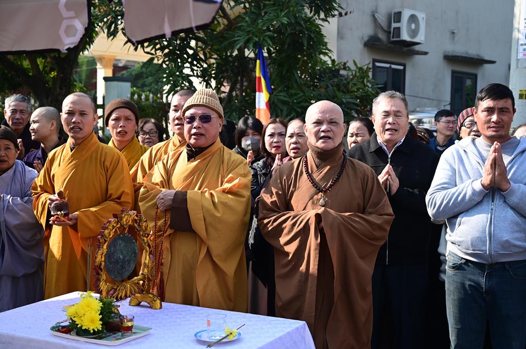 Hải Phòng: Lễ rót đồng đúc Đại hồng chung tại chùa Linh Ứng (chùa Hòa Nhất)插图54