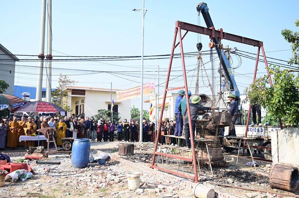 Hải Phòng: Lễ rót đồng đúc Đại hồng chung tại chùa Linh Ứng (chùa Hòa Nhất)插图63