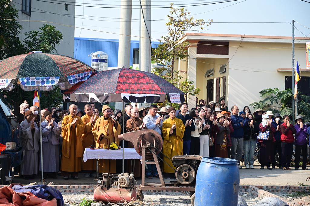 Hải Phòng: Lễ rót đồng đúc Đại hồng chung tại chùa Linh Ứng (chùa Hòa Nhất)插图12