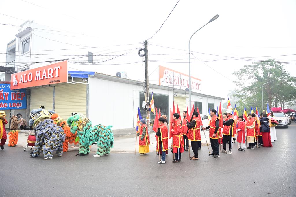 Hải Phòng: Lễ cung rước tôn tượng chư Bồ Tát và chư Tổ về chùa Thanh Long (Lệ Tảo)插图20