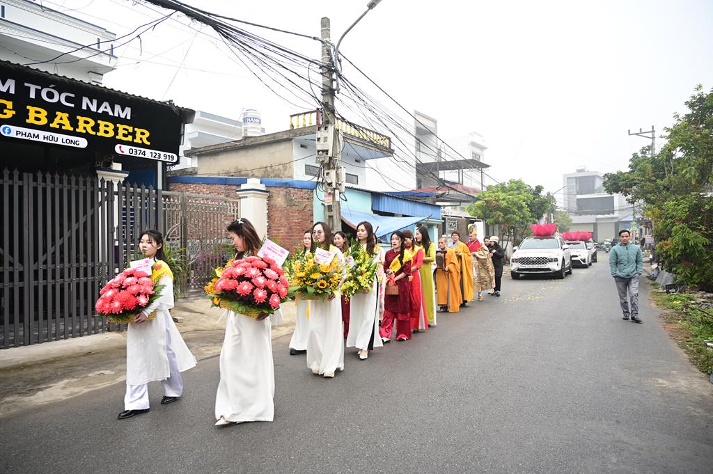 Hải Phòng: Lễ cung rước tôn tượng chư Bồ Tát và chư Tổ về chùa Thanh Long (Lệ Tảo)插图22