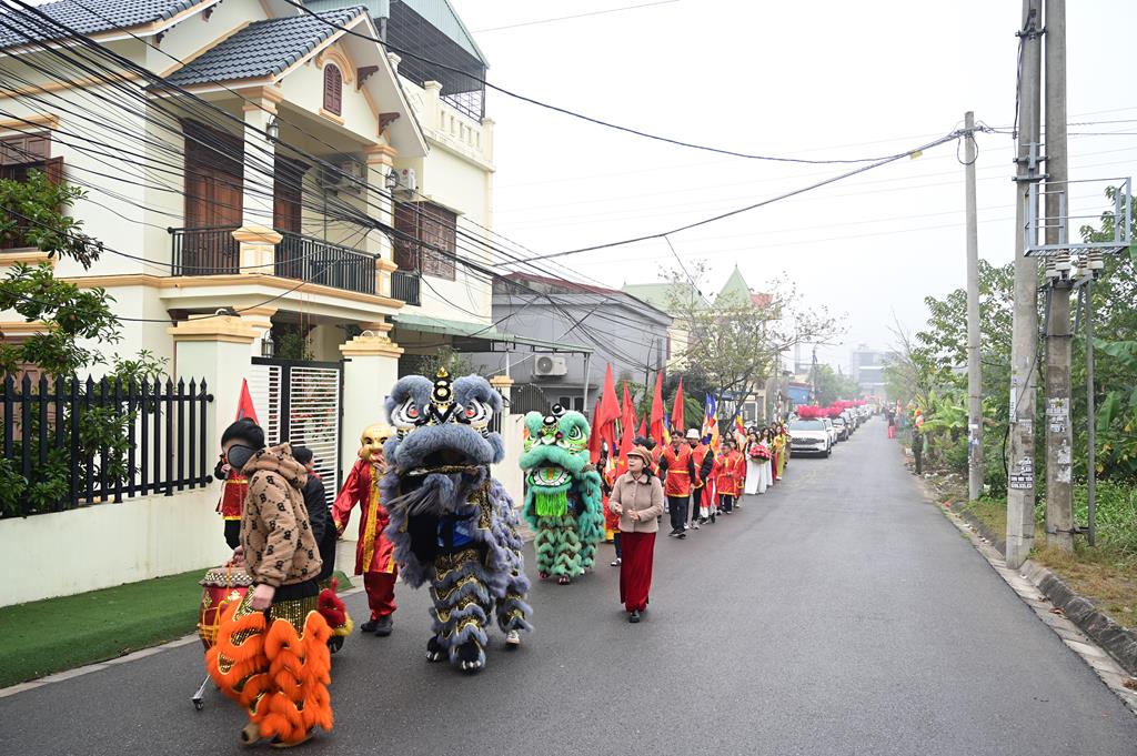 Hải Phòng: Lễ cung rước tôn tượng chư Bồ Tát và chư Tổ về chùa Thanh Long (Lệ Tảo)插图26