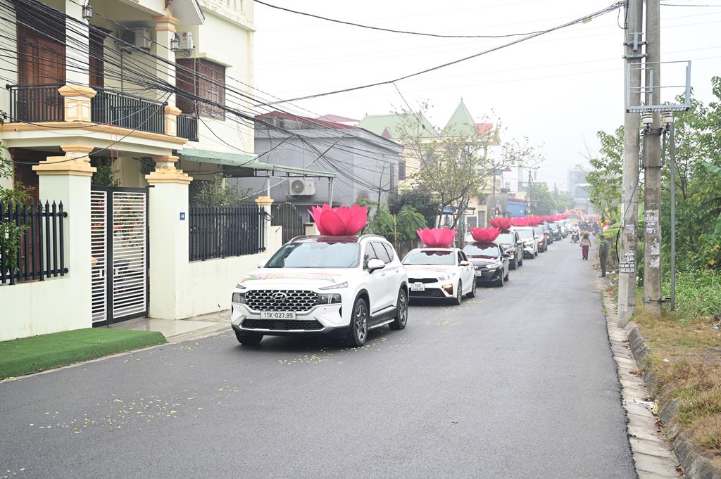 Hải Phòng: Lễ cung rước tôn tượng chư Bồ Tát và chư Tổ về chùa Thanh Long (Lệ Tảo)插图6