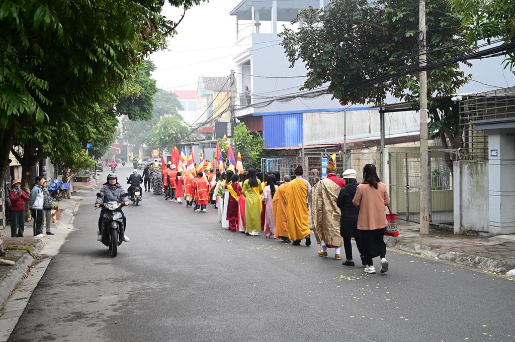 Hải Phòng: Lễ cung rước tôn tượng chư Bồ Tát và chư Tổ về chùa Thanh Long (Lệ Tảo)插图2