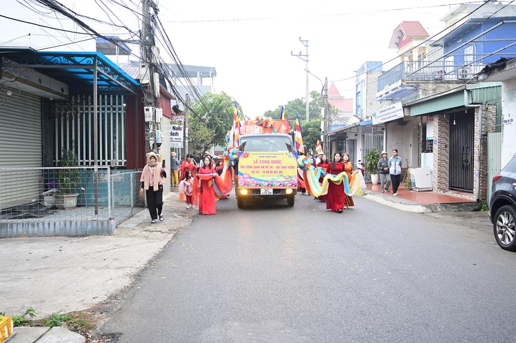 Hải Phòng: Lễ cung rước tôn tượng chư Bồ Tát và chư Tổ về chùa Thanh Long (Lệ Tảo)插图33