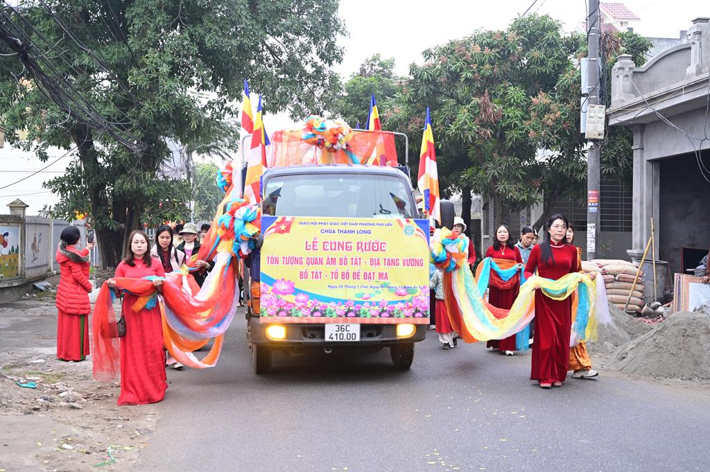 Hải Phòng: Lễ cung rước tôn tượng chư Bồ Tát và chư Tổ về chùa Thanh Long (Lệ Tảo)插图34