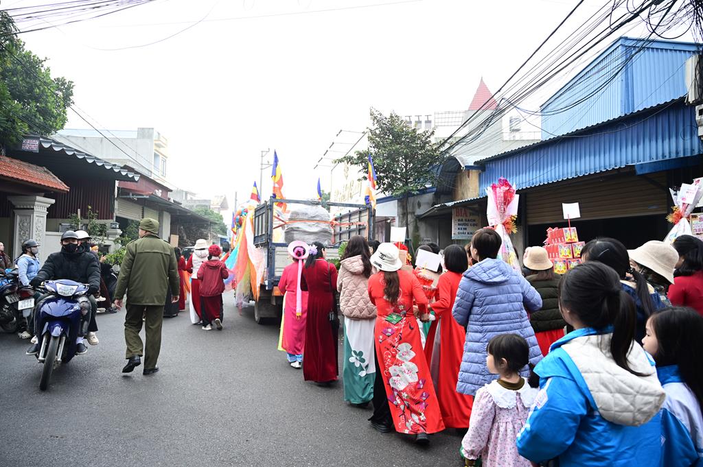 Hải Phòng: Lễ cung rước tôn tượng chư Bồ Tát và chư Tổ về chùa Thanh Long (Lệ Tảo)插图37