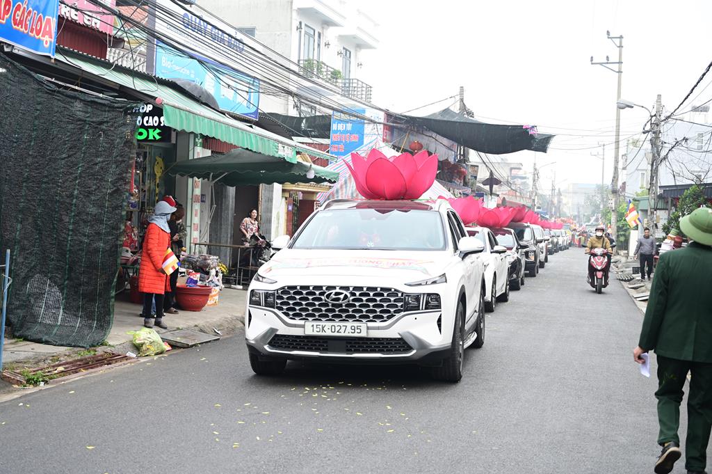 Hải Phòng: Lễ cung rước tôn tượng chư Bồ Tát và chư Tổ về chùa Thanh Long (Lệ Tảo)插图40