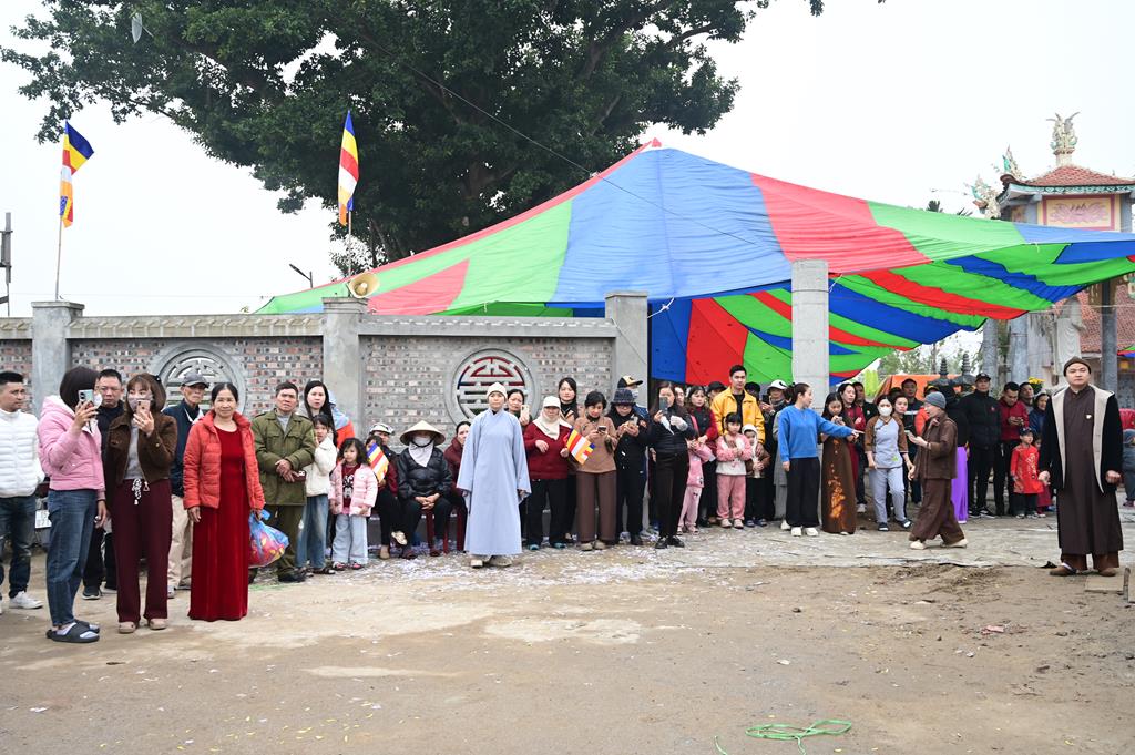 Hải Phòng: Lễ cung rước tôn tượng chư Bồ Tát và chư Tổ về chùa Thanh Long (Lệ Tảo)插图49