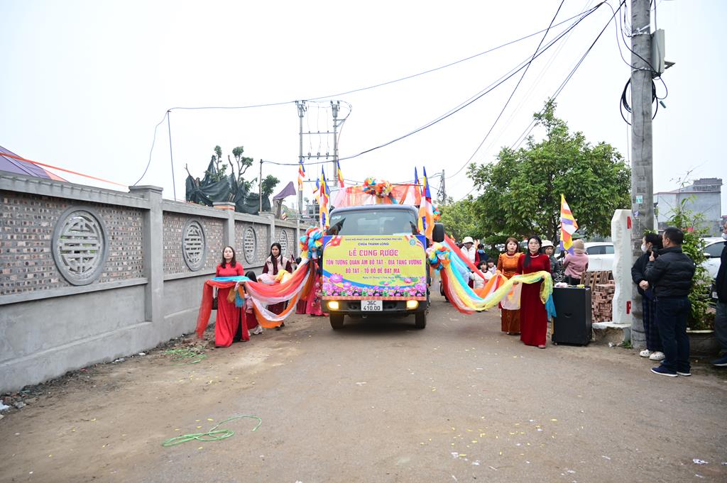 Hải Phòng: Lễ cung rước tôn tượng chư Bồ Tát và chư Tổ về chùa Thanh Long (Lệ Tảo)插图50