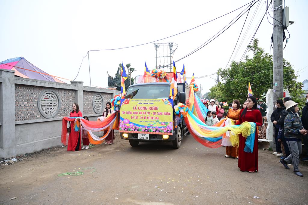 Hải Phòng: Lễ cung rước tôn tượng chư Bồ Tát và chư Tổ về chùa Thanh Long (Lệ Tảo)插图51