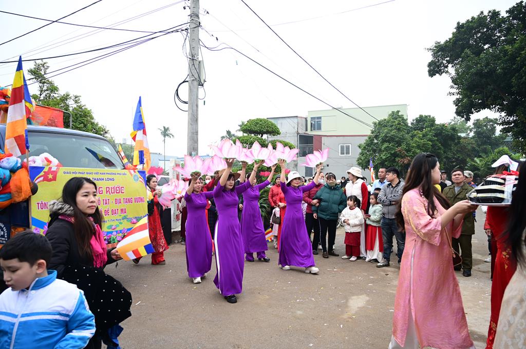 Hải Phòng: Lễ cung rước tôn tượng chư Bồ Tát và chư Tổ về chùa Thanh Long (Lệ Tảo)插图54