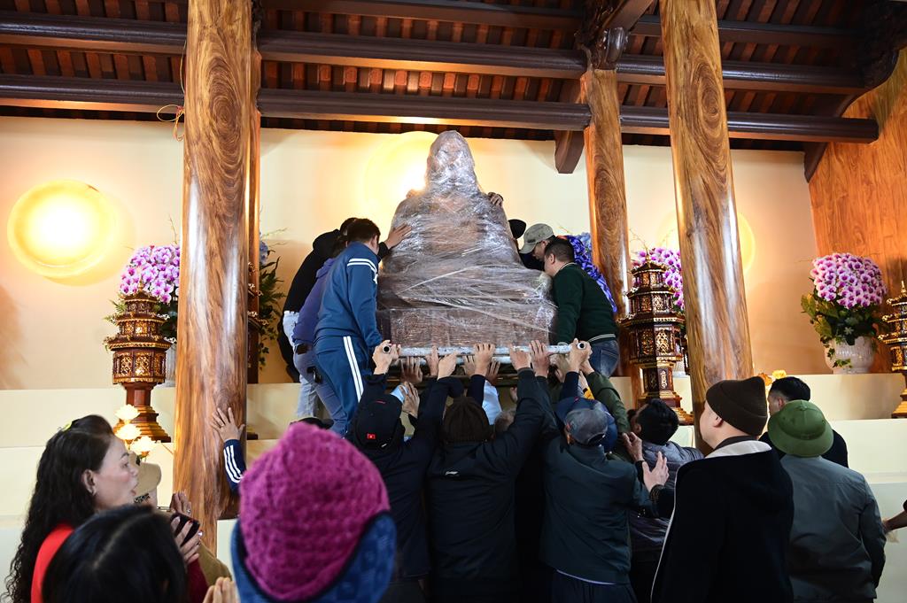 Hải Phòng: Lễ cung rước tôn tượng chư Bồ Tát và chư Tổ về chùa Thanh Long (Lệ Tảo)插图12