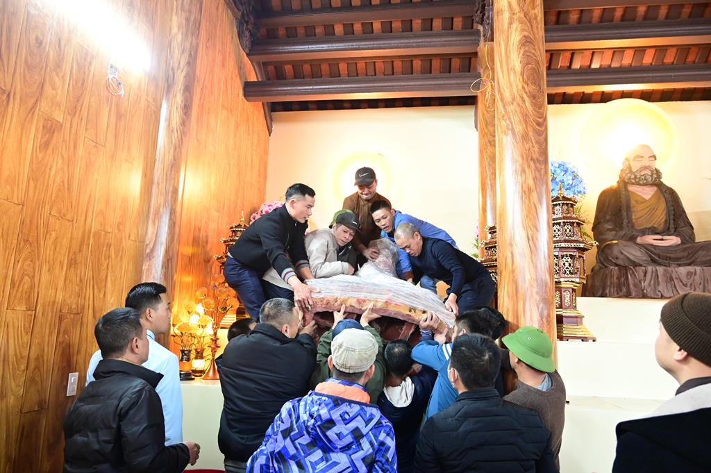 Hải Phòng: Lễ cung rước tôn tượng chư Bồ Tát và chư Tổ về chùa Thanh Long (Lệ Tảo)插图13